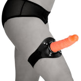 Thigh Strap-On with Removable Dildo Steel Sex Toys